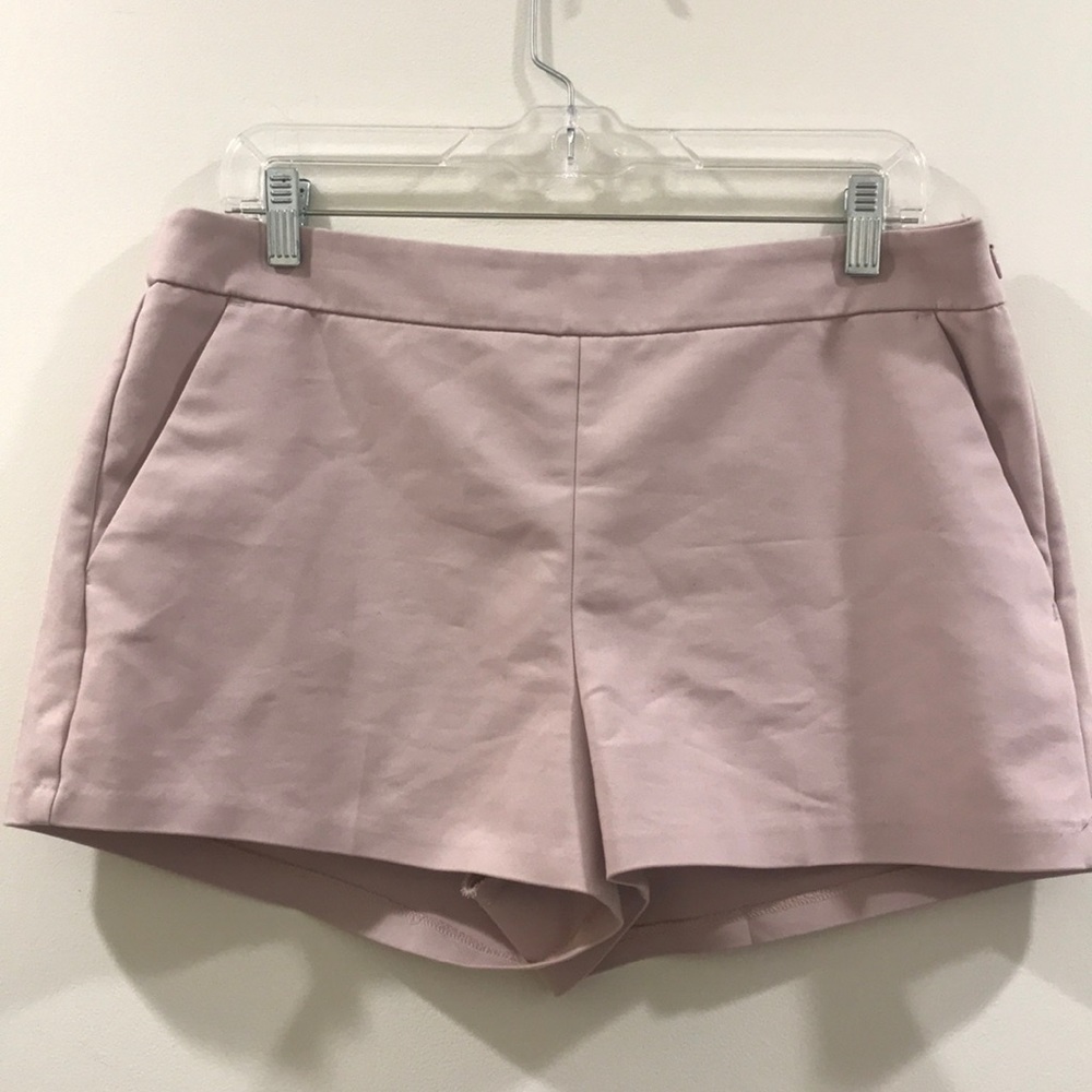 Express Blush Pink Dress Shorts
